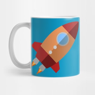 Rocket Ship Mug